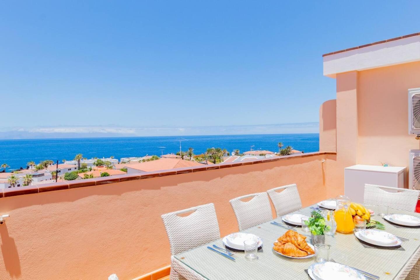 Penthouse Apt With Jacuzzi By Dream Homes Tenerife ปัวร์โตเดซานตีอาโก ภายนอก รูปภาพ
