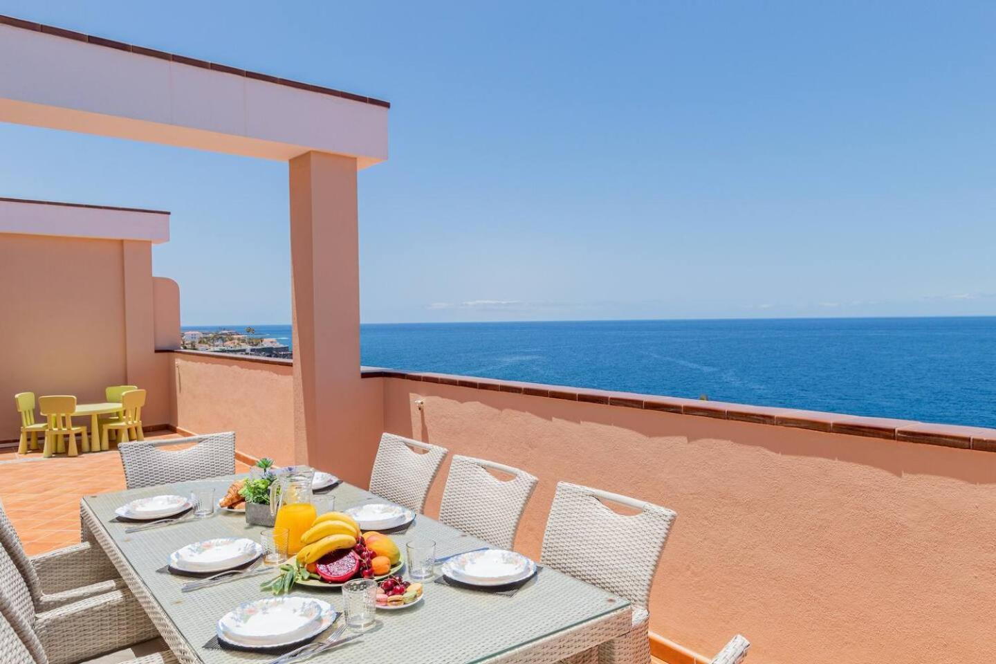 Penthouse Apt With Jacuzzi By Dream Homes Tenerife ปัวร์โตเดซานตีอาโก ภายนอก รูปภาพ